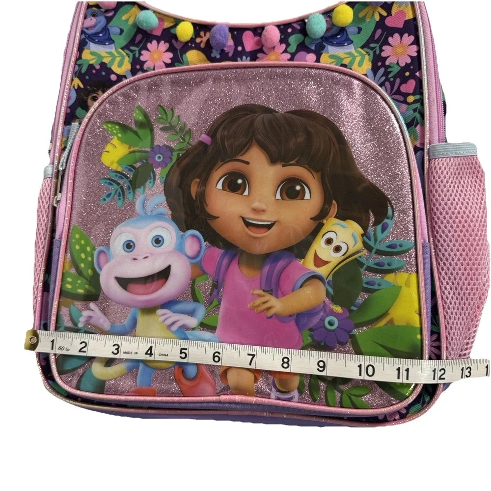 Dora Backpack Kids NWT‎ Boots Map Purple Explorer Nickelodeon 16
